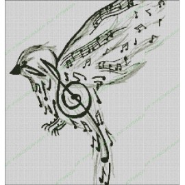 Music Note Bird