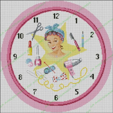 Hairdressing Clock