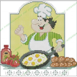 Povaryata Chef - Fried eggs