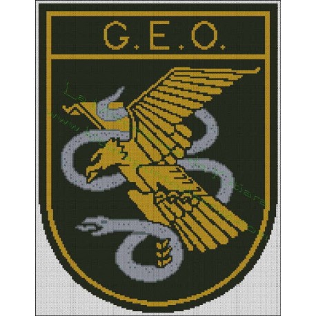 GEO Emblem - Policía Nacional