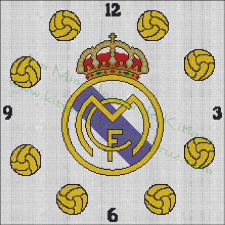Clock Real Madrid 2
