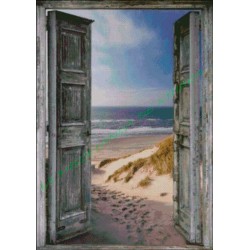 Open door to the sea