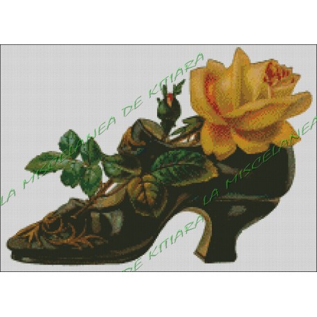 Zapato con Flores