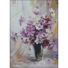 Vase with Flowers violets