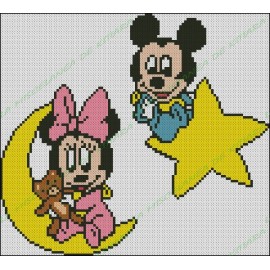Mickey y Minnie bebés 2