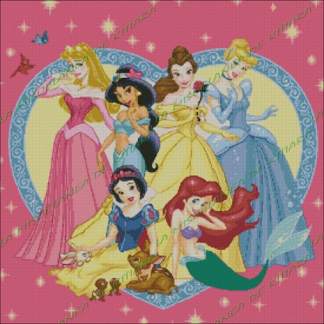 Princesas Disney con Corazón