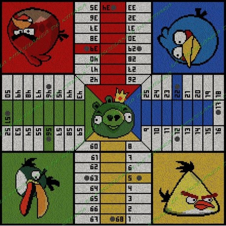 Angry Birds parchis