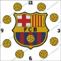Clock F.C. Barcelona 2