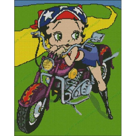 Betty Boop Biker 2a
