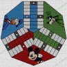 Parchis 3 players Mickey and Friends