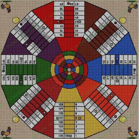 Parchis 8 players