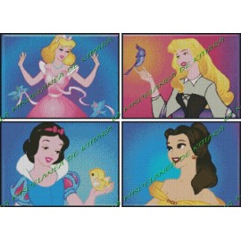 Triptych Princesses