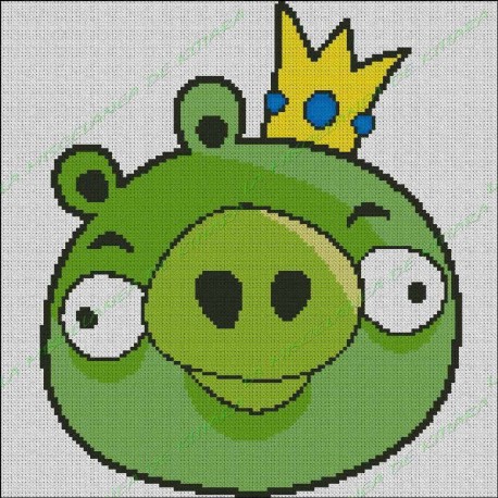 Angry Birds - king Pig