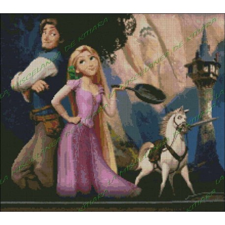 Rapunzel and Flynn 2
