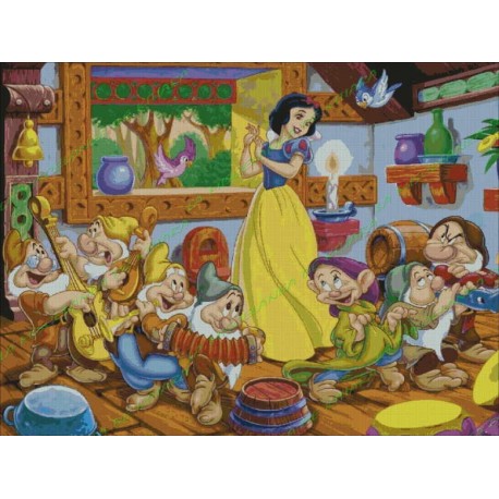 Snow White and the 7 Dwarfs - Musicians